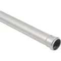Blücher rustfri lige rør med muffe - Ø50 mm i længde 250 mm - AISI304/EN1.4301