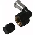 HENCO INDUSTRIES NV Henco pres vinkel 90° PVDF 63 mm x 2 pres/indvendig gevind