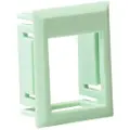Leviton Insert frame leviton keystone green for dk outlet 1 pcs.
