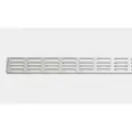 Unidrain ClassicLine stripe rist - børstet rf stål 1605 1200mm