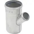 Blücher gr.rør 45gr.110-50mm - strømlinet RF AISI 304.Alm RF stål