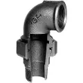+GF+ angle union 90° black 3/4'' sleeve nipple