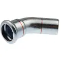 VSH Fittings BV Xpr carbon elbow 45 deg. fø 54