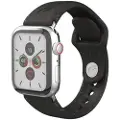 Pela Vine eco-friendly Apple Watch band 40mm 100% compostable stylish and comfortable - Black