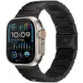 JustMobile Išmanusis laikrodis Just Mobile Carbon Fiber Watch Band for Apple Watch 42/44/45/49mm