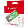 Gembird Eksternt lydkort via USB med 3,5 mm stereo og mikrofontilkobling