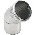 Blücher bøjn.45.0gr.75mm - m.O-ring AISI 316L.Syrefast stål