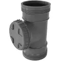 Nordisk Wavin Wafix PLUS PP renserør 110 mm med dæksel grå