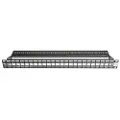 Leviton Brand-Rex MMCPNLX24SIJ2DCI, Innleggspanel, Sort, 1U, 48,3 cm (19), 670 g, 1 stykker