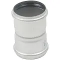 Blücher rustfri dobbelt stikmuffe Ø75 mm - AISI304/EN1.4301
