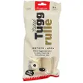 Dogman Tyggerull rullet hvit, M 2-pk