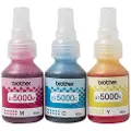 Brother BT5000CL Value Pack - 3-pack - yellow cyan magenta - original - ink refill - Blekkrefill Blå