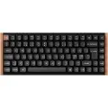 Keychron K2 HE SE Wireless Tri-Mode Hot Swap QMK Gateron 2.0 Purple Magnetic Switch Wood Black - Gamingtastatur - Nordisk - Svart