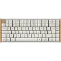 Keychron K2 HE SE Wireless Tri-Mode Hot Swap QMK Gateron 2.0 Purple Magnetic Switch Wood White - Gamingtastatur - Nordisk - Hvit