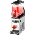 Vevor Kommersiell Frossen Drikkemaskin, 15L Slushmaskin med Enkel Tank, 60 Kopper Rustfritt Stål Margarita Smoothie Frossen Drikkemaskin, Slushmaskin for Hjemmefester Restauranter Kaféer Barer