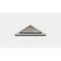 Unidrain 200 mm HighLine Panel med 10 mm ramme til hjørneafløb