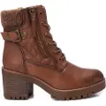 Refresh for woman. 17231003-CAMEL Ankle boots 172310 brown (39), 5 to 8 cm, Laces, Zip, Casual