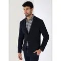 Bendorff for man. 880255519 Navy comfort casual blazer (L), Polyester
