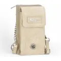 Pepe Jeans for woman. 7145341 Jana beige mobile phone and card holder bag (OSFA), Casual, Polyester