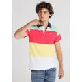 LOIS Jeans for man. 132923038 Multicoloured striped polo shirt (3XL), Casual, Multicolor, Cotton, Short sleeve