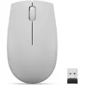 Lenovo 300 Wireless Compact - Mus - Optisk - 3 knapper - Grå