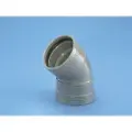 Nordisk Wavin Wafix PLUS PP bøjning 45° x 32 mm grå