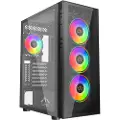 Dutzo C631 TG ARGB - Kabinett - Miditower - Svart