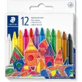 Staedtler Wax crayon 8mm 12pcs.box