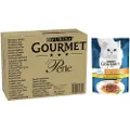 Gourmet Megapakke Gourmet Perle 96 x 85 g - Laks & hvit fisk, Sardin & Tunfisk, Laks & Sei, Havfisk & Tunfisk