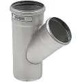 Blücher gr.rør 45gr.110-75mm - strømlinet RF . AISI 316L.Syrefast stål