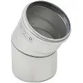 Blücher bøjn.30.0gr.75mm - m.O-ring AISI 316L.Syrefast stål