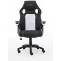 Raptor Gaming Chair GS-40 Compact PU & Fabric Black/White