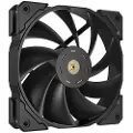 ID-Cooling BOREAS 120 - Kabinettvifte - 120mm - Svart med 2 farget LED-lys - 35 dBA