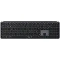 Keychron B6 Pro Ultra-Slim Wireless Keyboard Tri-Mode - Space Grey - Tastatur - Nordisk - Grå