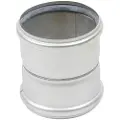 Blücher dobb.mf.110mm - m.O-ring. AISI 316L.Syrefast stål