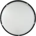 Nordtronic Palma Vægarmatur Sensor 12W - LED uden front, CCT switch 3000K/4000K, mat sort, rund IP65