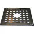 Blucher Metal BLUCHER rist 140 x 140 mm med udskæring og skruehuller
