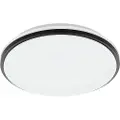 Eglo PINETTO PLAFOND Ø340 18W 1900LM 4000K IP44 HVID/SORT