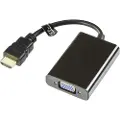 Deltaco HDMI-VGA7 - Videokonverter - HDMI - VGA - svart