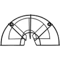 Home It slangeholder op til 30 meter slange, sort
