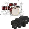 Mapex Armory 22 LA Fusion 6pc Shell Pack Red Onyx Burst