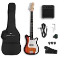 Gear4Music VISIONSTRING Bassgitarpakke Sunburst
