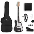 Gear4Music VISIONSTRING Bassgitarpakke Svart