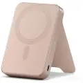 Satechi Qi2 10K Magnetic Power Bank with Stand - Desert Rose