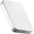 Teknikproffset Pro 1 - Trådløs nødlader - slank - 10000 mAh - 15 watt - på kabel: USB-C - hvit