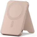 Satechi Qi2 5K Magnetic Power Bank with Stand - Desert Rose