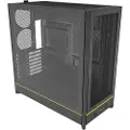 Montech HS01 Mesh - Kabinett - Miditower - Svart