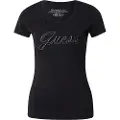 GUESS Embro Script Logo Kortarmet T-skjorte