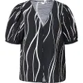 Object Jacira Kort Ermet Bluse