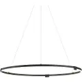 QAZQA Design Pendellampe Sort 120cm Inkl. LED 3-Trinns Dimbar - Anello